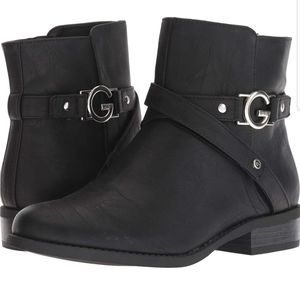 NWT. G by Guess Hoda Ankle Boots. Black